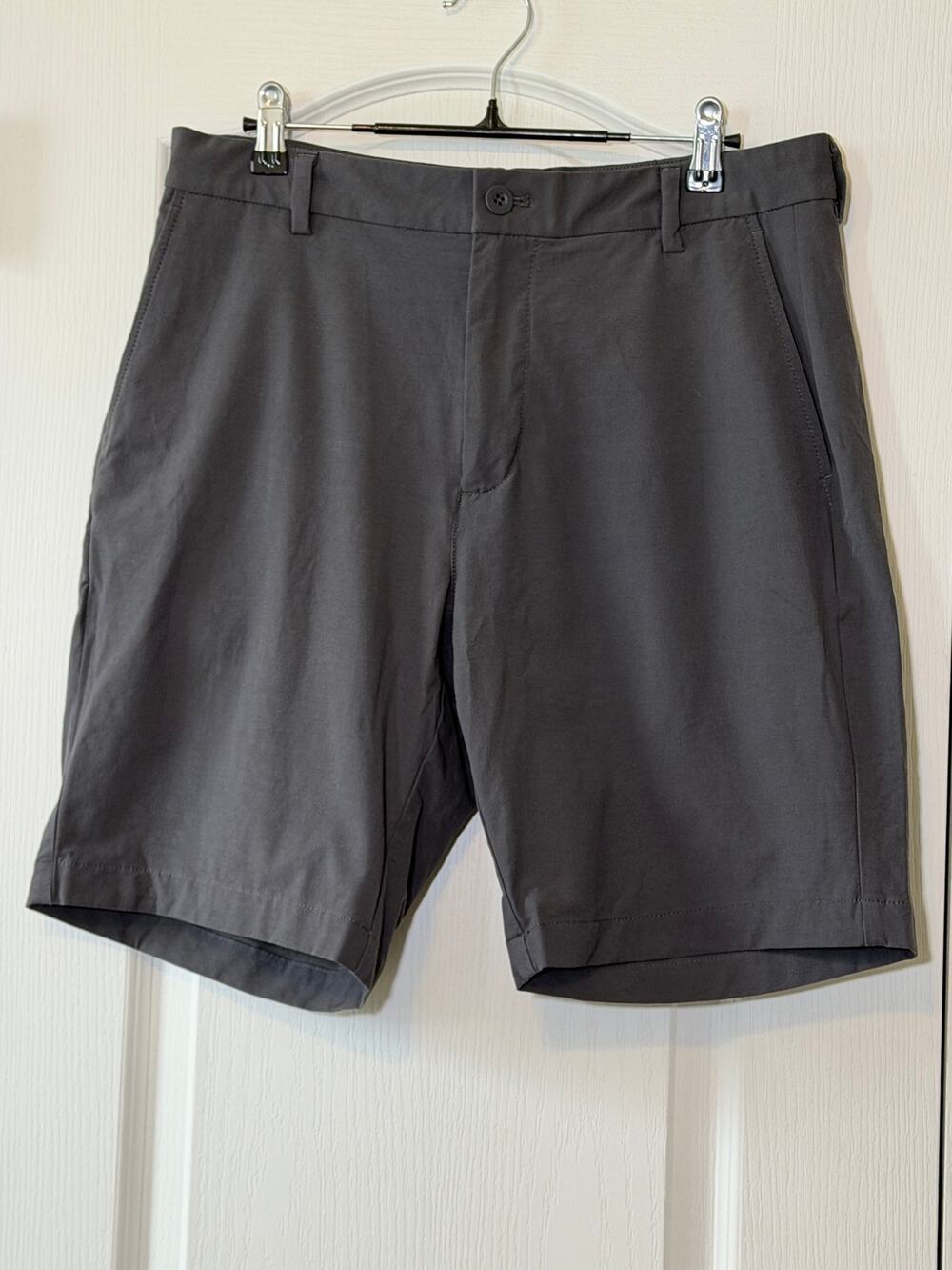 Jim Nantz by Vineyard Vines Men's Gray Stillwater Performance Golf Shorts Sz 32